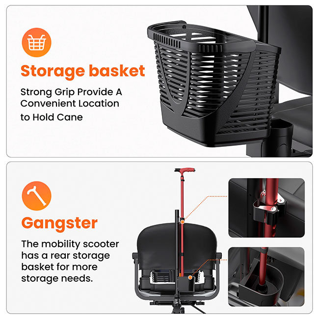 Scooter   Elétrica 4 Rodas